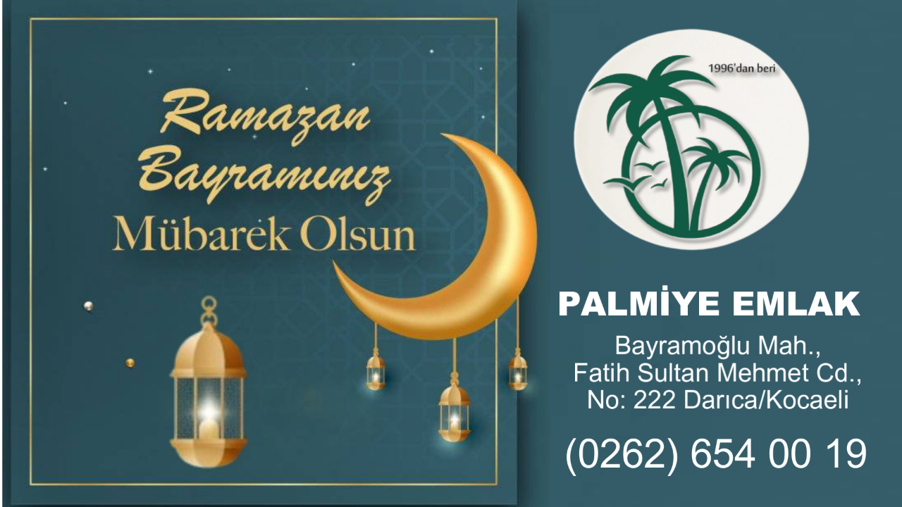 Palmiye Emlak Ramazan Bayramı Kutlaması