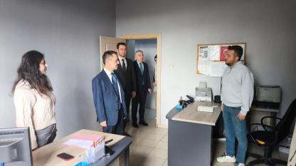 Vali İlhami Aktaş, Çocuk Şube Müdürlüğünde İncelemelerde Bulundu