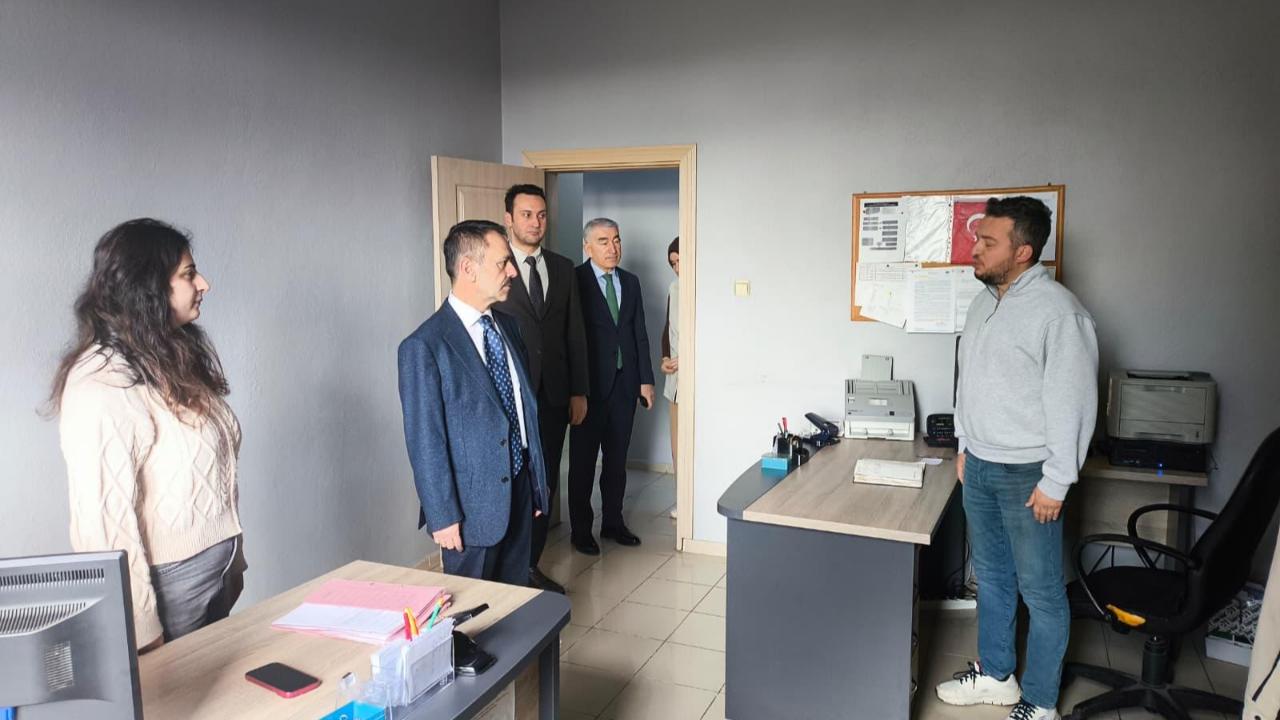 Vali İlhami Aktaş, Çocuk Şube Müdürlüğünde İncelemelerde Bulundu