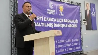 AK Parti Darıca İlçe Teşkilatı, Daraltılmış Danışma Meclisi Toplantısını gerçekleştirdi.