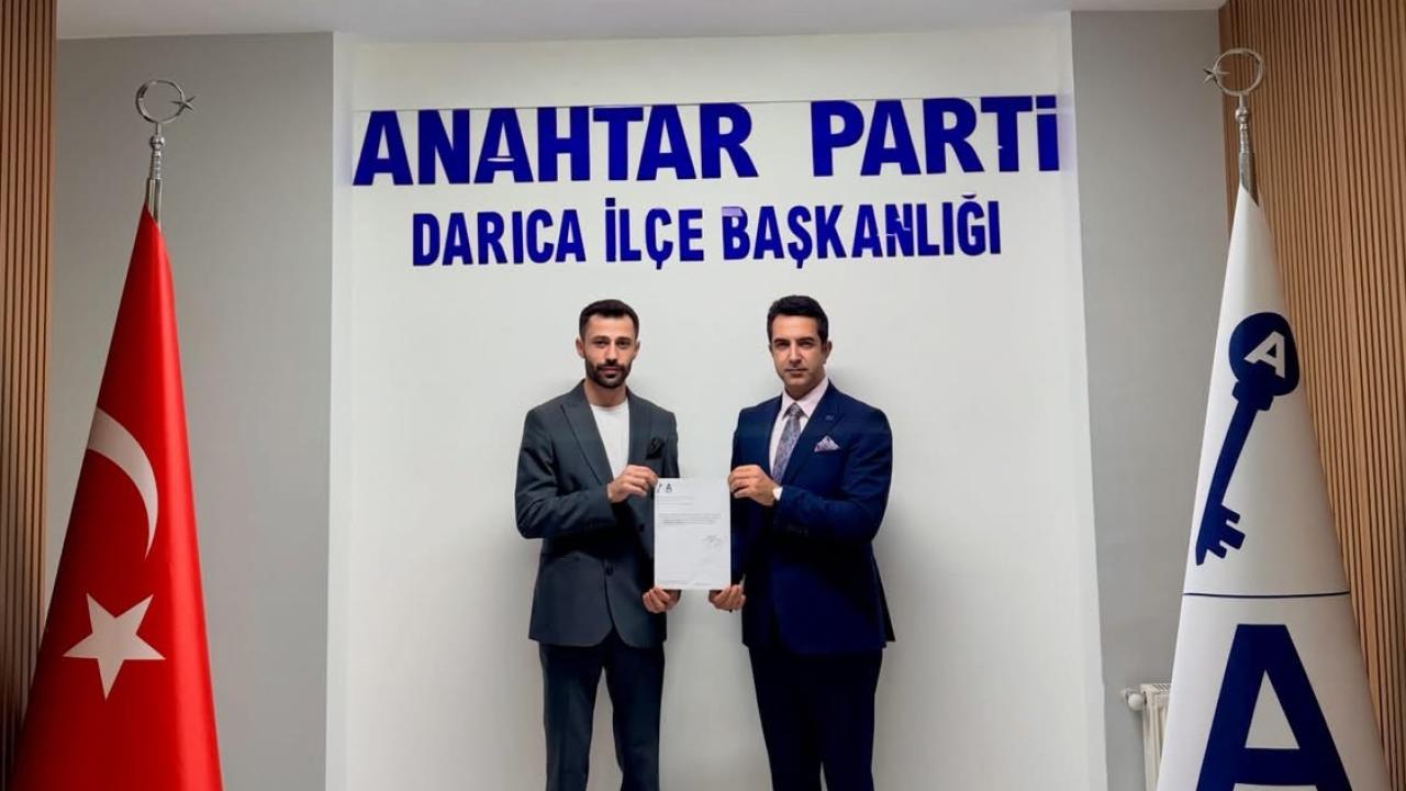 Anahtar Parti Darıca Gençlik Kolları Başkanlığı’na Bayram Palabıyık atandı