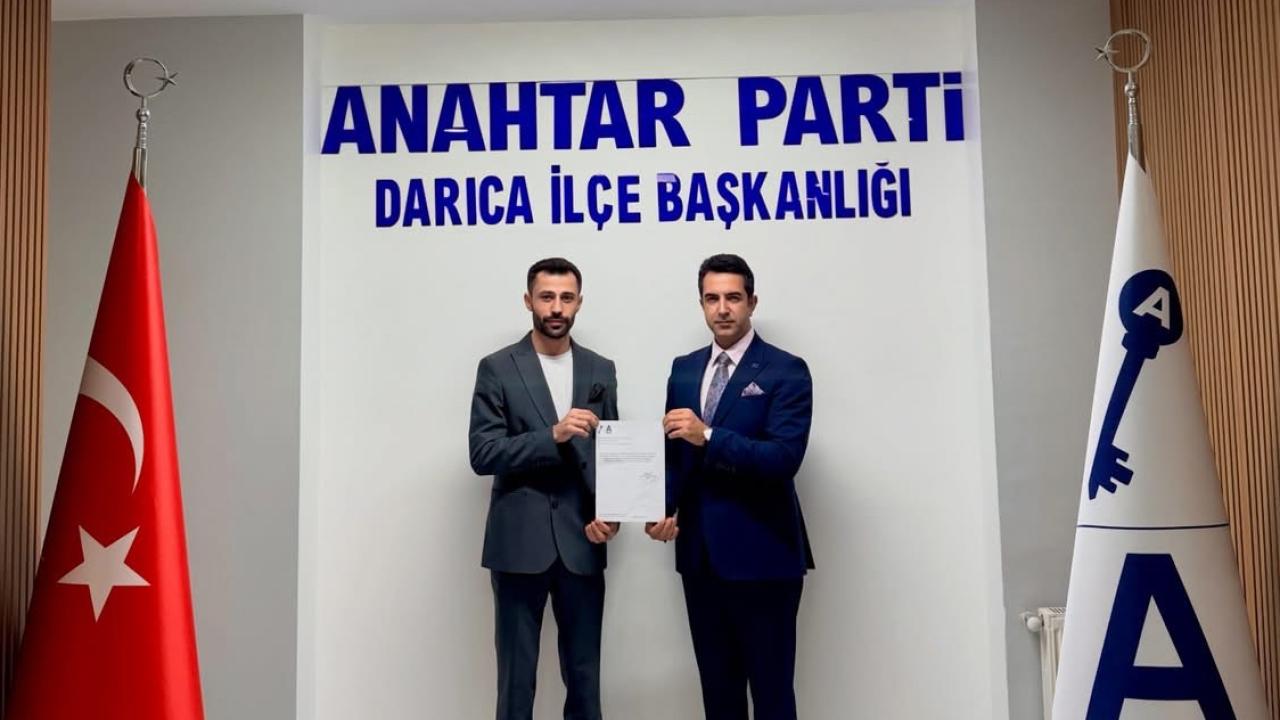 Anahtar Parti Darıca Gençlik Kolları Başkanlığı’na Bayram Palabıyık atandı
