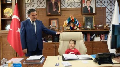 Anaokulu Öğrencileri GTÜ Rektörlük Makamını Devraldı