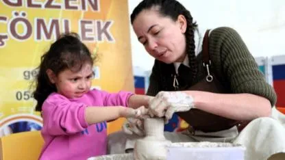 Atölyelerde renk, yaratıcılık ve eğlence bir arada