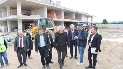 Başkan Çiftçi’den spor lisesine yakın takip