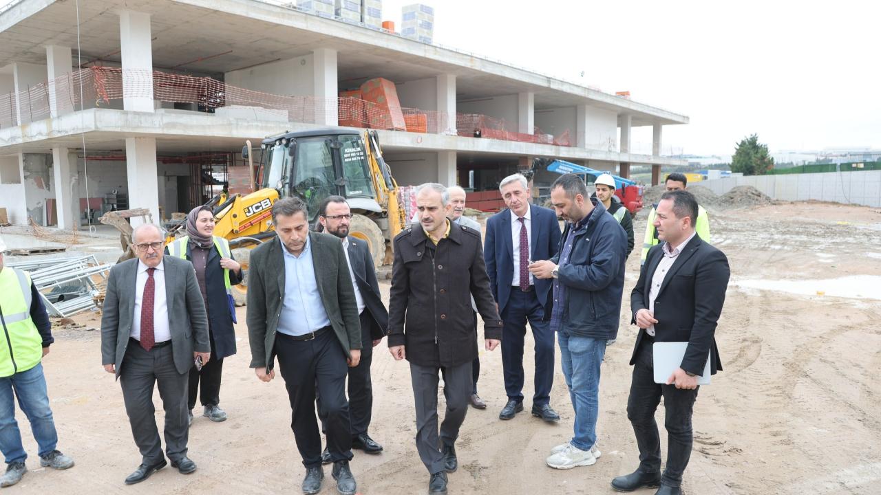 Başkan Çiftçi’den spor lisesine yakın takip