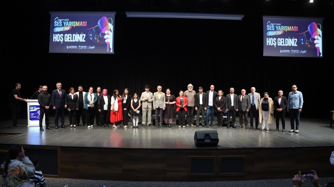 Çayırova Ses Yarışması’nda şampiyon belli oldu