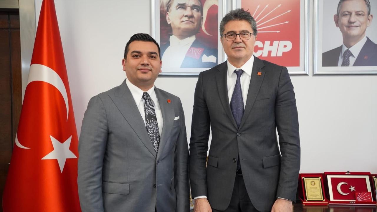 CHP’li Başkan Özaltan’dan Genel Merkeze Ziyaret