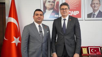 CHP’li Başkan Özaltan’dan Genel Merkeze Ziyaret
