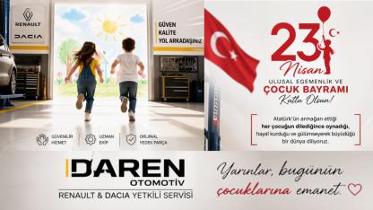 Daren Otomotiv 23 Nisan ilanı