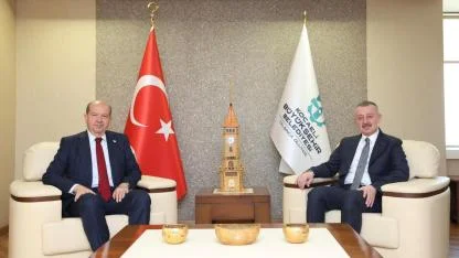 Ersin Tatar, Başkan Büyükakın’a konuk oldu