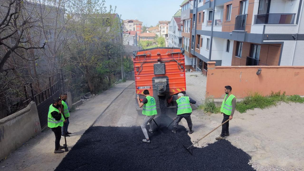 Gebze’de Üstyapı Çalışmaları Hız Kesmeden Devam Ediyor