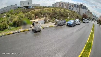 Kaba atık bırakılan noktalara kameralı takip