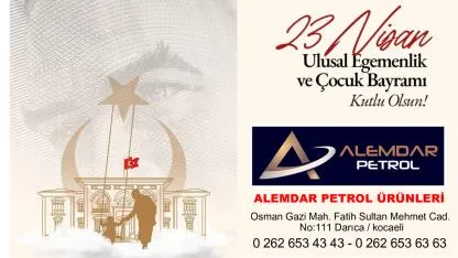 Alemdar Petrol 23 Nisan ilanı