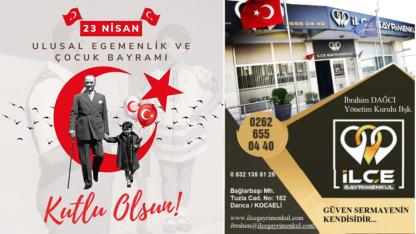 İlçe Gayrimenkul 23 Nisan ilanı