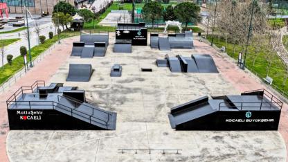 Sekapark’ta Skate Park yenilendi, parkur tam not aldı