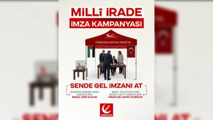 Yeniden Refah Partisi’nden Amerikan üslerinin kapanması için imza kampanyası