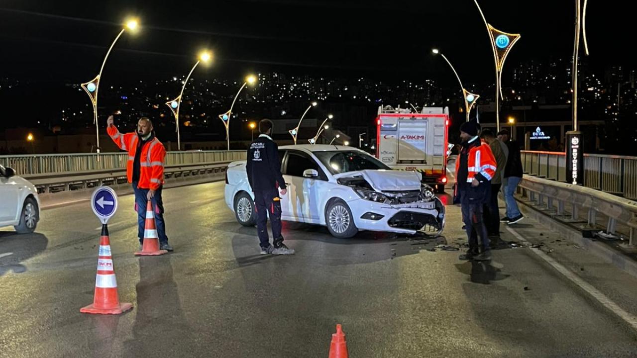 Büyükşehir A Takımı’ndan kazaya ilk müdahale