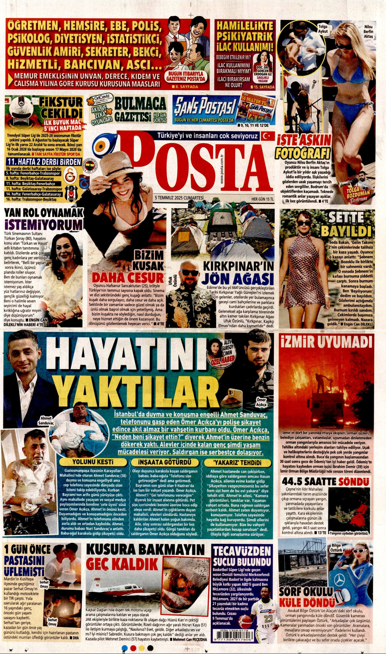POSTA Gazete Manşeti