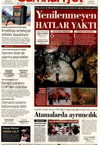 CUMHURİYET Gazete Manşeti