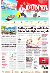 DÜNYA Gazete Manşeti