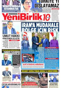 Yeni Birlik Gazete Manşeti