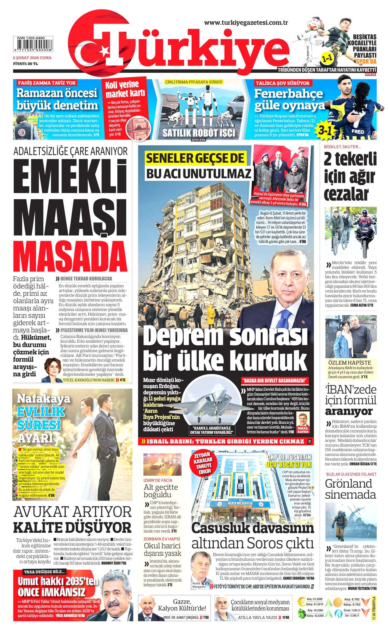 Türkiye Gazete Manşeti